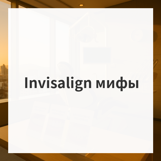 Invisalign мифы